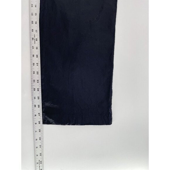 VTG Ralph Lauren Purple Label Women Silk Pants Black Union Made Made In USA 10 - Picture 10 of 11